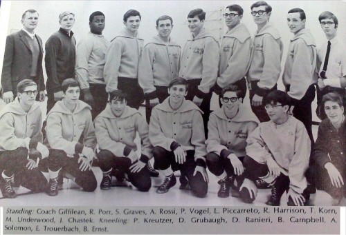 1968-1969 Rush-Henrietta Comets Wrestling Team