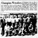 1940-1941 Franklinville Panthers Wrestling Team