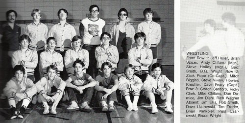 1983-1984 Alexander Trojans Wrestling Team