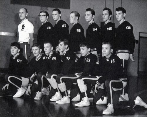 1965-1966 Byron-Bergen Bees Wrestling Team