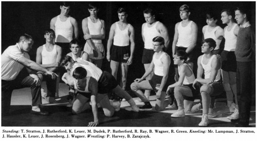 1967-1968 Barker Raiders Wrestling