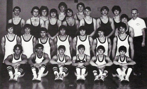1976-77 East Rochester Bombers Wrestling Team