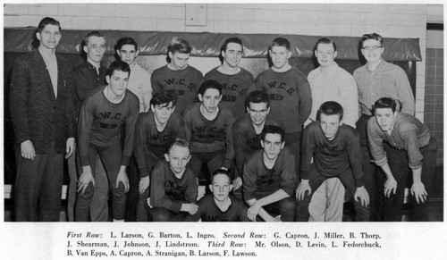 1957-1958 Southwestern Trojans Wrestling