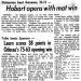 Hobart opens with mat win