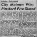City Matmen Win