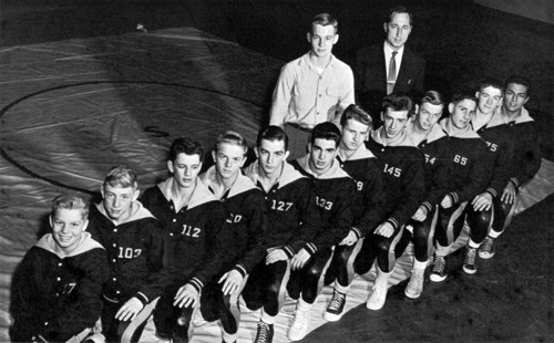 1955-1956 Spencerport Rangers Varsity Wrestling