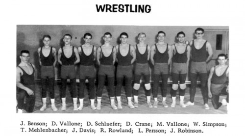 1963-1964 Livonia Bulldogs Wrestling