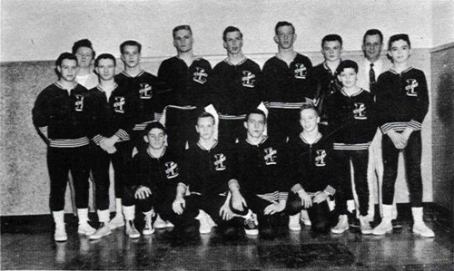 1956-1957 Letchworth Indians Varsity Wrestling