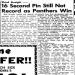 16 Second Pin Still Not Record as Panthers Win
