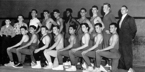 1957-1958 Livonia Bulldogs Wrestling