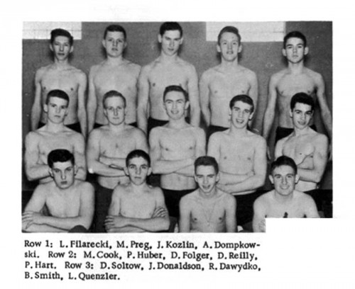 1957-1958 Clarence Red Devils Wrestling