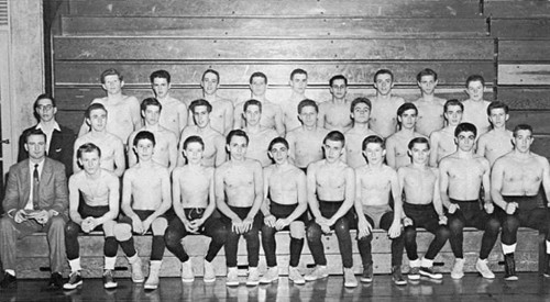 1957-1958 Amherst Tigers Wrestling