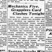 Mechanics Card, Grapplers Card Clashes Tonight