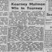 Kearney Matmen Win in Tourney