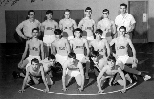 1967-1968 Eastridge Lancers Varsity Wrestling