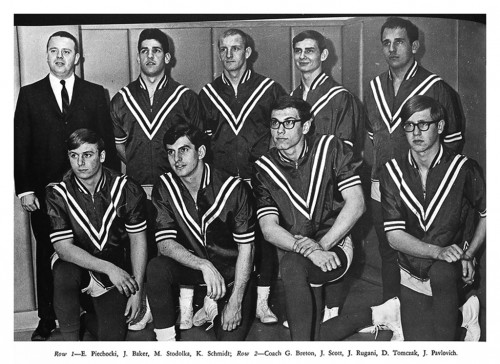 1967-1968 Erie Tech Kats Wrestling