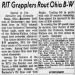 RIT Grapplers Rout Ohio B-W