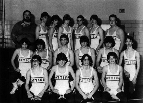 1985-1986 Attica Blue Devils Varsity Wrestling