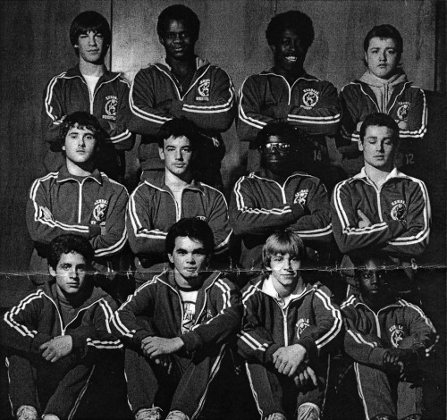 1985-1986 Kendall Eagles Varsity Wrestling