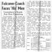 Falconer Coach Faces 'His' Men