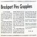 Brockport Pins RIT Grapplers