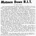 Brockport Matmen Down R.I.T.