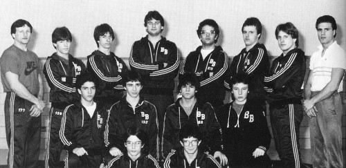 1986-1987 Byron-Bergen Bees Varsity Wrestling