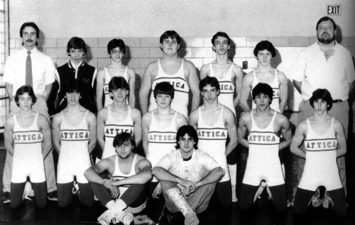 1986-1987 Attica Blue Devils Wrestling