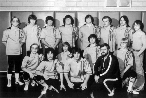 1976-1977 Falconer Golden Falcons Varsity Wrestling