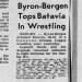 Byron-Bergen Tops Batavia In Wrestling