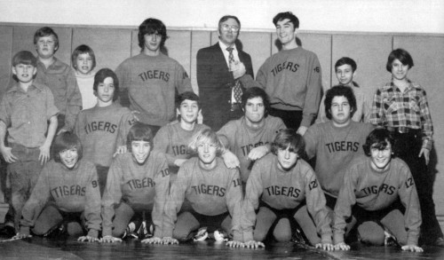 1975-1976 Lyndonville Tigers Varsity Wrestling