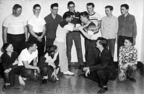 1954-1955 Greenwood Eagles Wrestling