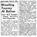 Wrestling Tourney At Bolivar