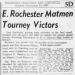 E. Rochester Matmen Tourney Victors