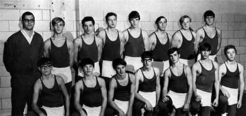 1970-1971 Attica Blue Devils Wrestling
