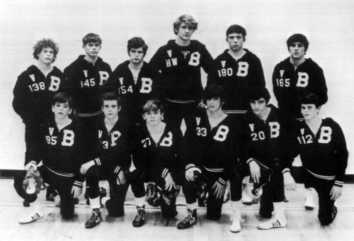 1971-1972 Brighton Barons Varsity Wrestling