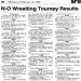 N-O Wrestling Tourney Results