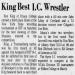 King Best I.C. Wrestler