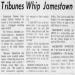 Tribunes Whip Jamestown