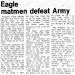 Eagle matmen defeat Army