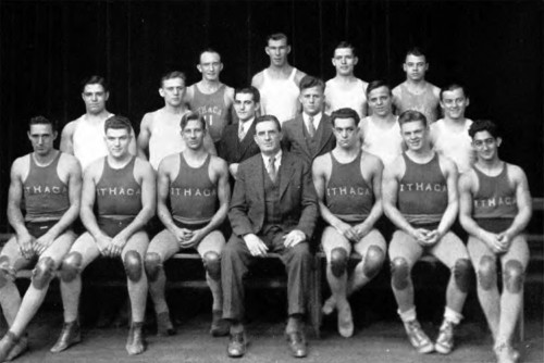 1932-1933 Ithaca College Blue & Gold Wrestling