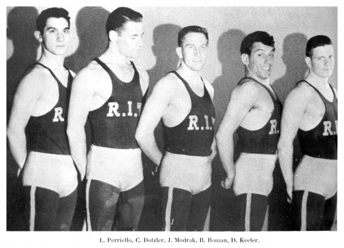 1954-1955 RIT Techmen Wrestling