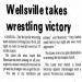 Wellsville takes wrestling victory