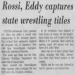 Rossi, Eddy captures state wrestling titles