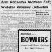 East Rochester Matmen Fall