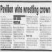 Pavilion wins wrestling crown
