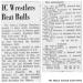 IC Wrestlers Beat Bulls