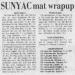 SUNYAC mat wrapup