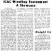 ICAC Wrestling Tournament A Showcase