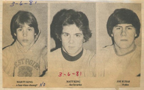 Marty King, Matt King, Joe Kuras